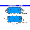 ATE 13.0460-5664.2 Bremsbeläge für MAZDA CX-5, CX-3