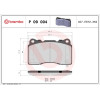 Brembo | Bremsbelagsatz, Scheibenbremse | P 09 004