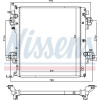 Nissens | Kühler, Motorkühlung | 646824