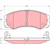 TRW | Bremsbelagsatz, Scheibenbremse | GDB3162