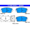 ATE | Bremsbelagsatz, Scheibenbremse | 13.0460-5649.2