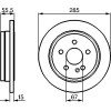 BOSCH | Bremsscheibe | 0 986 478 469