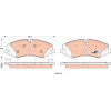 TRW | Bremsbelagsatz, Scheibenbremse | GDB1898
