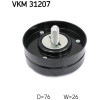 SKF | Umlenk-/Führungsrolle, Keilrippenriemen | VKM 31207