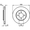 BOSCH | Bremsscheibe | 0 986 478 036