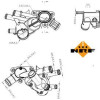 NRF | Thermostat, Kühlmittel | 725145