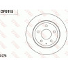 TRW | Bremsscheibe | DF8115