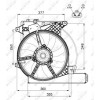 NRF | Lüfter, Motorkühlung | 47488