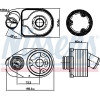 Nissens | Ölkühler, Motoröl | 90888