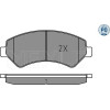 Meyle | Bremsbelagsatz, Scheibenbremse | 025 244 6619-1/PD