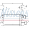 Nissens | Ladeluftkühler | 96701