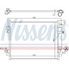 Nissens | Kondensator, Klimaanlage | 940789