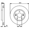 BOSCH | Bremsscheibe | 0 986 479 434