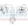 Nissens | Trockner, Klimaanlage | 95234