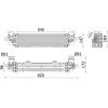 Mahle | Ladeluftkühler | CI 660 000P