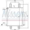 Nissens | Kondensator, Klimaanlage | 940554