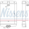 Nissens | Wärmetauscher, Innenraumheizung | 72013