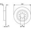 BOSCH | Bremsscheibe | 0 986 479 C98