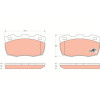 TRW | Bremsbelagsatz, Scheibenbremse | GDB1452