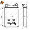 NRF | Wärmetauscher, Innenraumheizung | 54292