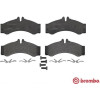 Brembo | Bremsbelagsatz, Scheibenbremse | P 50 028