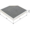 BOSCH 1 987 432 548 Innenraumfilter FILTER+