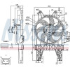 Nissens | Lüfter, Motorkühlung | 85140