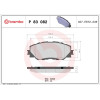 Brembo | Bremsbelagsatz, Scheibenbremse | P 83 082