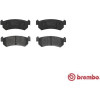 Brembo | Bremsbelagsatz, Scheibenbremse | P 10 001