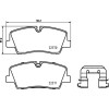 Brembo | Bremsbelagsatz, Scheibenbremse | P 30 085