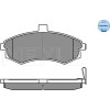 Meyle | Bremsbelagsatz, Scheibenbremse | 025 240 3117/W