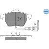 Meyle | Bremsbelagsatz, Scheibenbremse | 025 233 9219/W