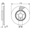 BOSCH | Bremsscheibe | 0 986 479 C19