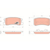 TRW | Bremsbelagsatz, Scheibenbremse | GDB3247