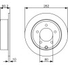 BOSCH | Bremsscheibe | 0 986 479 A39