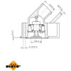 NRF | Thermostat, Kühlmittel | 725102