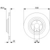 BOSCH | Bremsscheibe | 0 986 479 C64