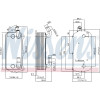 Nissens | Ölkühler, Motoröl | 90916
