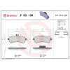 Brembo | Bremsbelagsatz, Scheibenbremse | P 50 130