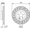 BOSCH | Bremsscheibe | 0 986 479 764