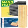 MANN-FILTER CUK 2939 Aktivkohlefilter + BOSCH 1 987 429 404 Luftfilter