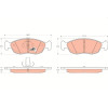 TRW | Bremsbelagsatz, Scheibenbremse | GDB1322