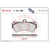 Brembo | Bremsbelagsatz, Scheibenbremse | P 85 069