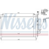 Nissens | Kondensator, Klimaanlage | 940033