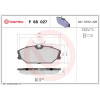 Brembo | Bremsbelagsatz, Scheibenbremse | P 68 027