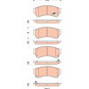 TRW | Bremsbelagsatz, Scheibenbremse | GDB3501