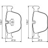 BOSCH | Bremsbelagsatz, Scheibenbremse | 0 986 494 325