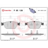 Brembo | Bremsbelagsatz, Scheibenbremse | P 85 128