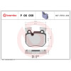 Brembo | Bremsbelagsatz, Scheibenbremse | P 06 059