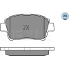 Meyle | Bremsbelagsatz, Scheibenbremse | 025 235 1017/PD